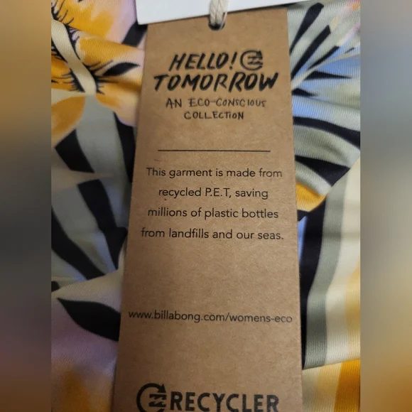 Billabong Swim Postcards From Paradise Lowrider Reversible Bikini Bottoms Large - Picture 15 of 17